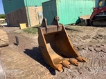 Front of used Bucket,Used Esco Bucket,Used Esco Bucket in yard,Back of used Bucket,Side of used Bucket